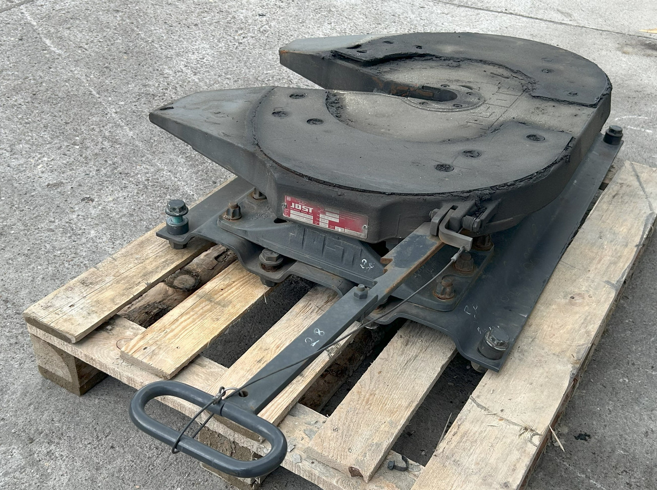 JOST JSK37C MERCEDES ACTROS MP4 - Fifth wheel coupling for Truck: picture 4 JOST JSK37C MERCEDES ACTROS MP4 - Fifth wheel coupling for Truck: picture 4