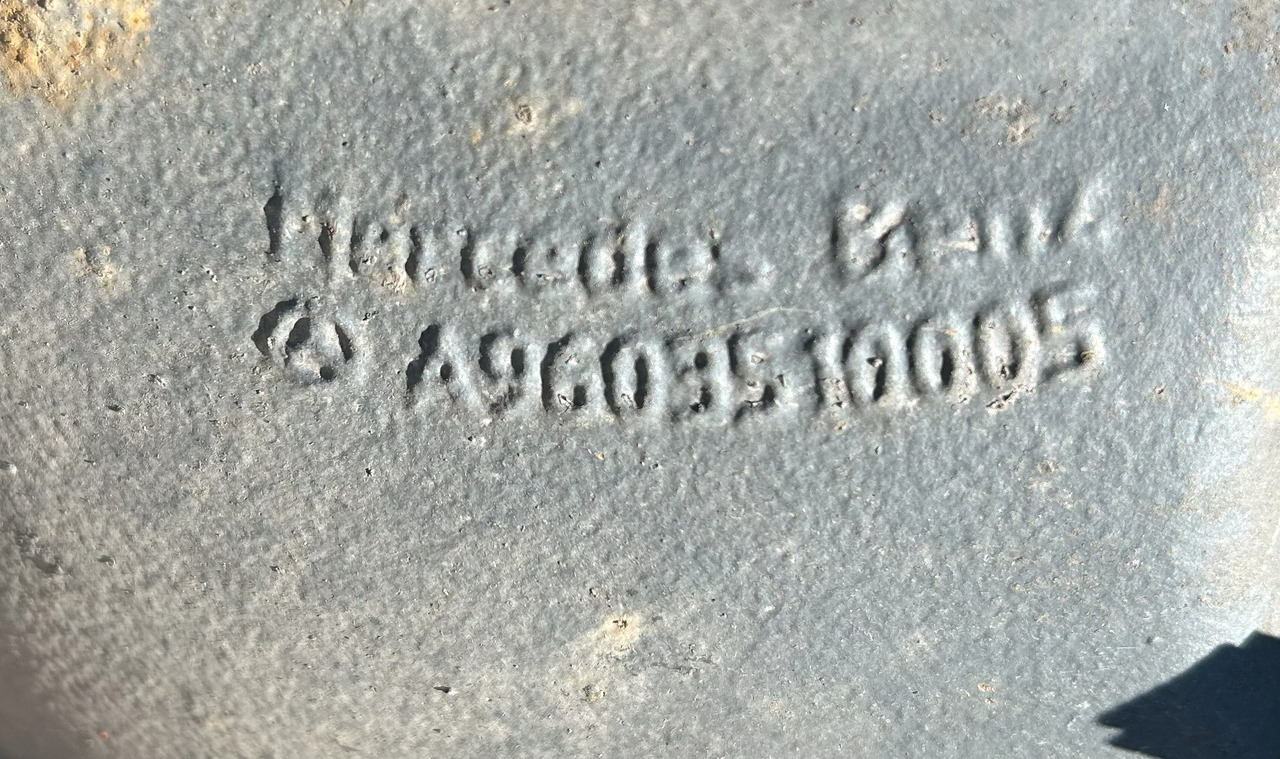 MERCEDES AXLE + HUBS R440-13,0 2,733 ACTROS MP4 - Rear axle: picture 3 MERCEDES AXLE + HUBS R440-13,0 2,733 ACTROS MP4 - Rear axle: picture 3
