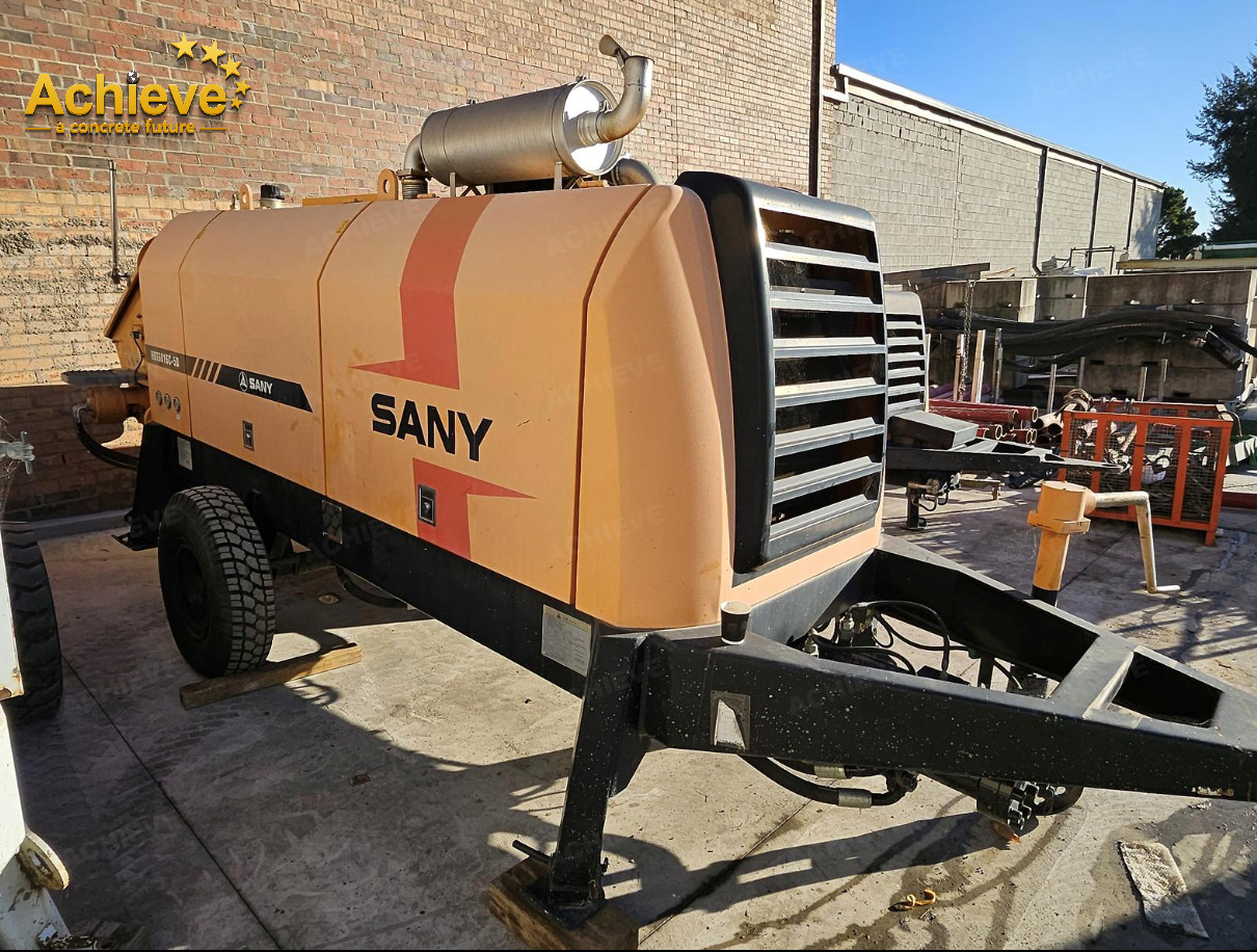 SANY SANY 【ACHIEVE】TOP CONDITION!!! demo new low hours Sany Concrete Trailer Pump 2017 HBT5008C-5S - Stationary concrete pump: picture 1 SANY SANY 【ACHIEVE】TOP CONDITION!!! demo new low hours Sany Concrete Trailer Pump 2017 HBT5008C-5S - Stationary concrete pump: picture 1