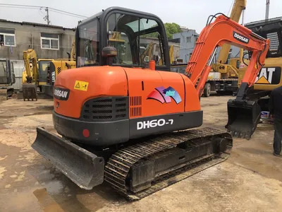 6t Mini Doosan Dh60-7 Dh55 Crawler Excavator - Crawler excavator: picture 1 6t Mini Doosan Dh60-7 Dh55 Crawler Excavator - Crawler excavator: picture 1