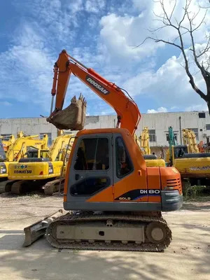 8 Ton Small Excavator Korean Excavator Doosan Dx80 for Sale - Crawler excavator: picture 1 8 Ton Small Excavator Korean Excavator Doosan Dx80 for Sale - Crawler excavator: picture 1