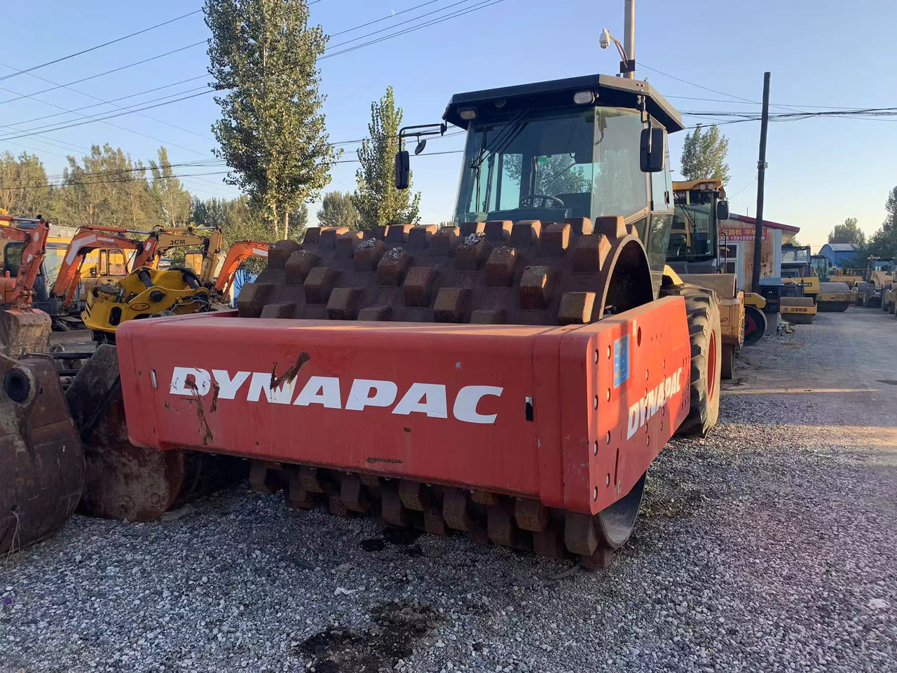 Dynapac CA702 Vibratory Road Roller with Sheepfoot - Compactor: picture 5 Dynapac CA702 Vibratory Road Roller with Sheepfoot - Compactor: picture 5