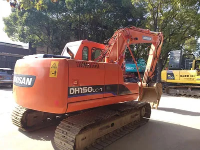 Second Hand 15 Ton Hydraulic Excavator Doosan Dh150-7 on Sale - Crawler excavator: picture 1 Second Hand 15 Ton Hydraulic Excavator Doosan Dh150-7 on Sale - Crawler excavator: picture 1