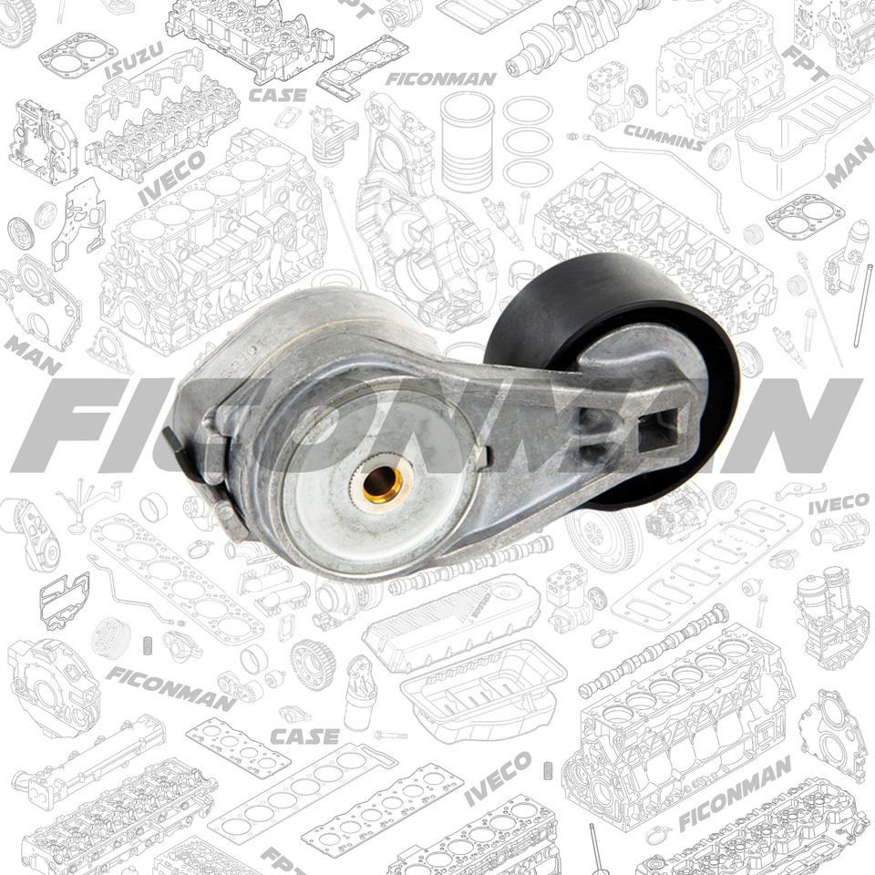 Ford Ford Trucks F-MAX ECOTORQ 9L tensioner pulley assy EC466A228AA - Belt tensioner for Truck: picture 3 Ford Ford Trucks F-MAX ECOTORQ 9L tensioner pulley assy EC466A228AA - Belt tensioner for Truck: picture 3