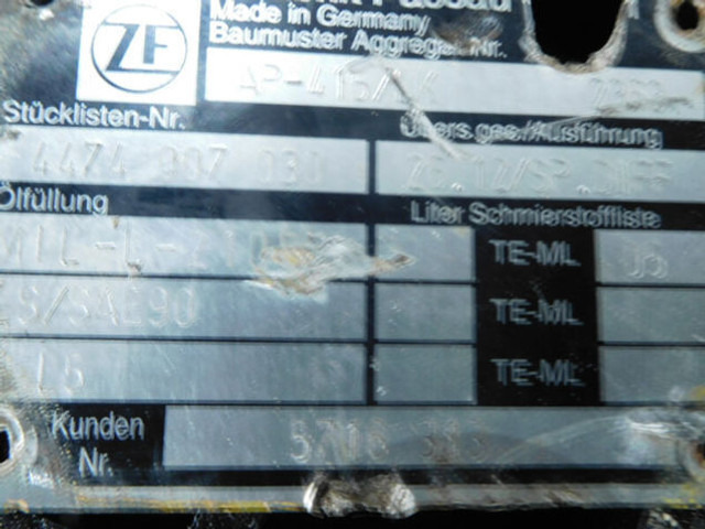 Liebherr Differential - Differential gear: picture 4 Liebherr Differential - Differential gear: picture 4