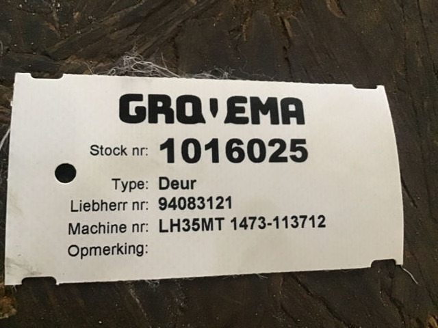 Liebherr Door - Door and parts: picture 4 Liebherr Door - Door and parts: picture 4