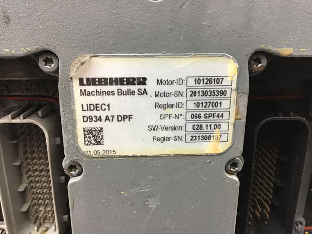 Liebherr Motor Control Device - ECU: picture 2 Liebherr Motor Control Device - ECU: picture 2