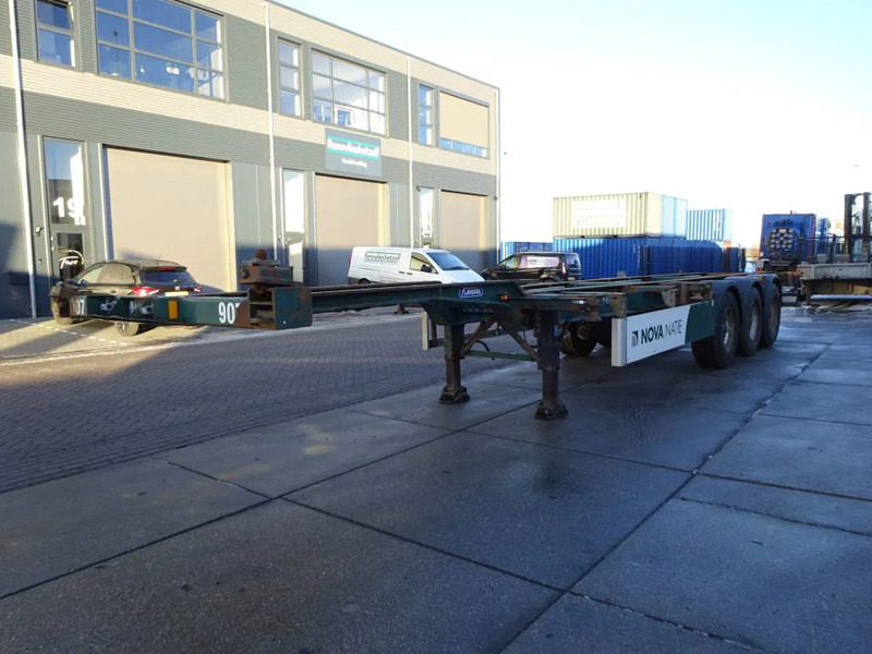 Flandria 40 FT Container Chassis / BPW + Disc / Lift Axle - Container transporter/ Swap body semi-trailer: picture 2 Flandria 40 FT Container Chassis / BPW + Disc / Lift Axle - Container transporter/ Swap body semi-trailer: picture 2