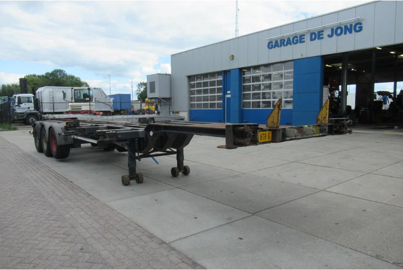Renders Container Chassis / Extendable on rear / BPW + drum - Container transporter/ Swap body semi-trailer: picture 4 Renders Container Chassis / Extendable on rear / BPW + drum - Container transporter/ Swap body semi-trailer: picture 4