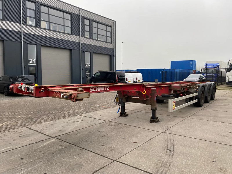 Schmitz Cargobull SCF 24 G Chassis / SAF + Disc / 1x Extendable / Lift axle - Container transporter/ Swap body semi-trailer: picture 3 Schmitz Cargobull SCF 24 G Chassis / SAF + Disc / 1x Extendable / Lift axle - Container transporter/ Swap body semi-trailer: picture 3