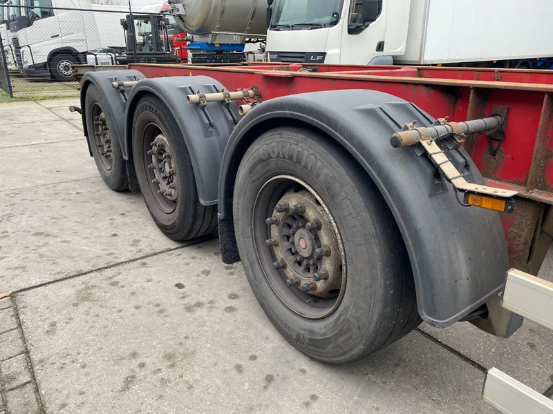 Container transporter/ Swap body semi-trailer Schmitz Cargobull SCF 24 G Chassis / SAF + Disc / 1x Extendable / Lift axle: picture 7