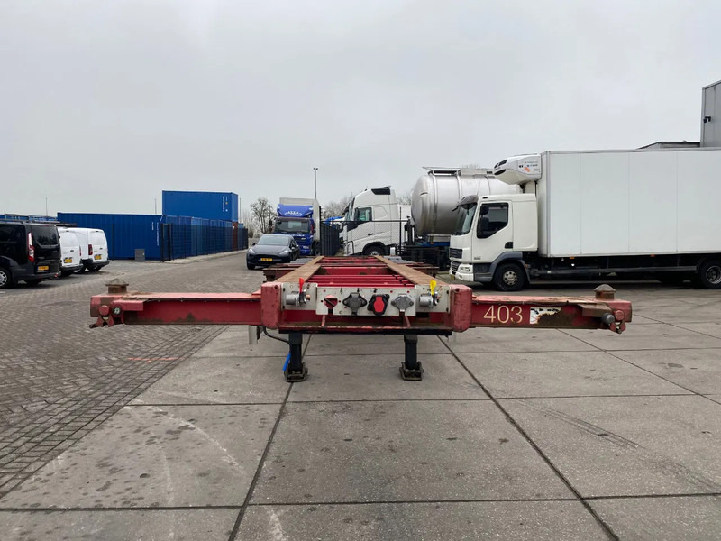 Schmitz Cargobull SCF 24 G Chassis / SAF + Disc / 1x Extendable / Lift axle - Container transporter/ Swap body semi-trailer: picture 4 Schmitz Cargobull SCF 24 G Chassis / SAF + Disc / 1x Extendable / Lift axle - Container transporter/ Swap body semi-trailer: picture 4