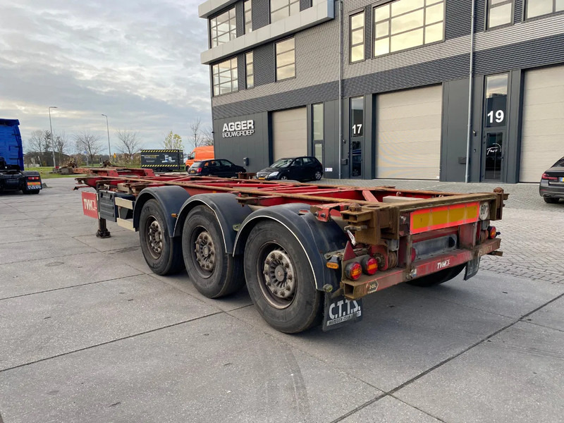 Van Hool Container Chassis / 2x Extendable / SAF + Disc - Container transporter/ Swap body semi-trailer: picture 3 Van Hool Container Chassis / 2x Extendable / SAF + Disc - Container transporter/ Swap body semi-trailer: picture 3