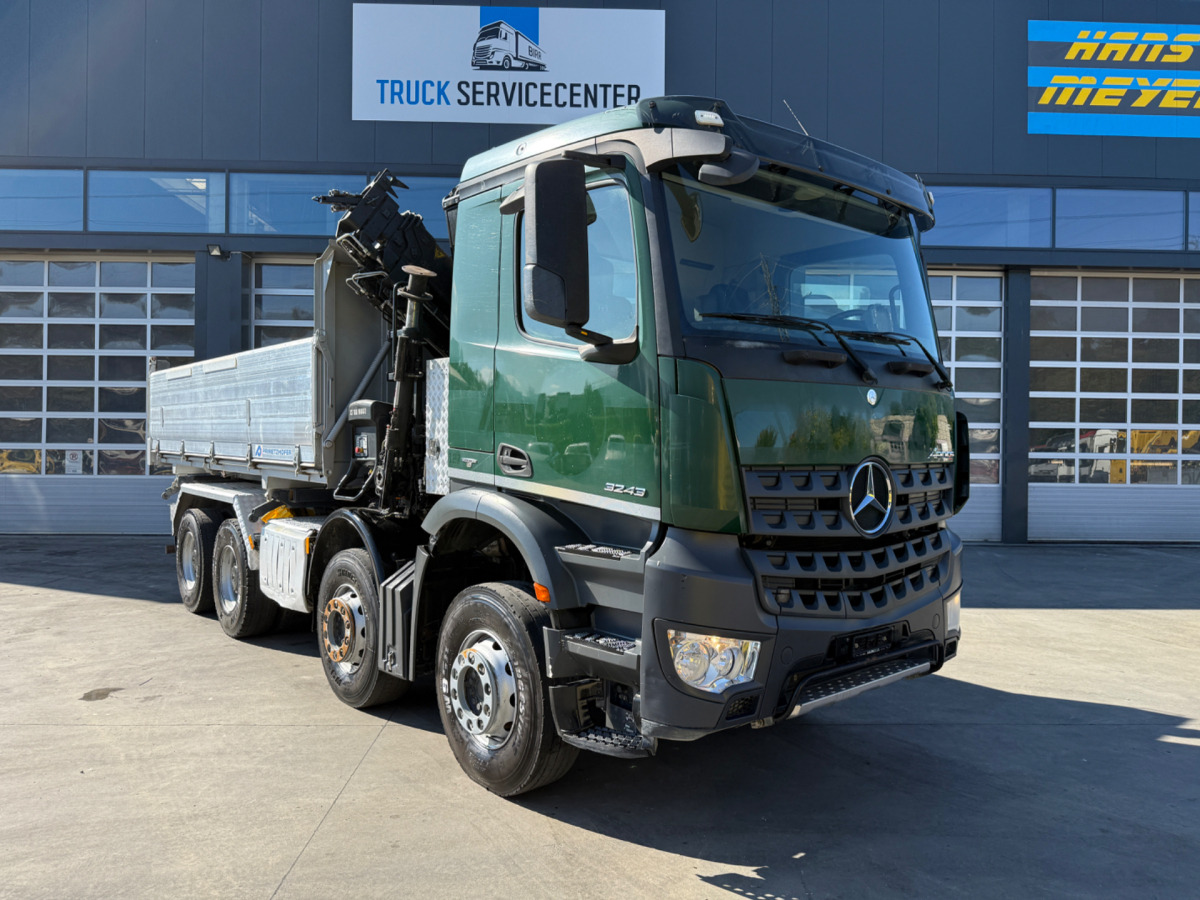 MERCEDES Arocs 3242 8x4 Hiab 166-4 - Tipper, Crane truck: picture 5 MERCEDES Arocs 3242 8x4 Hiab 166-4 - Tipper, Crane truck: picture 5