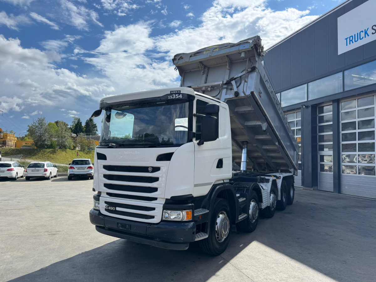 SCANIA G490 10x4 Moser 2S - Tipper: picture 1 SCANIA G490 10x4 Moser 2S - Tipper: picture 1