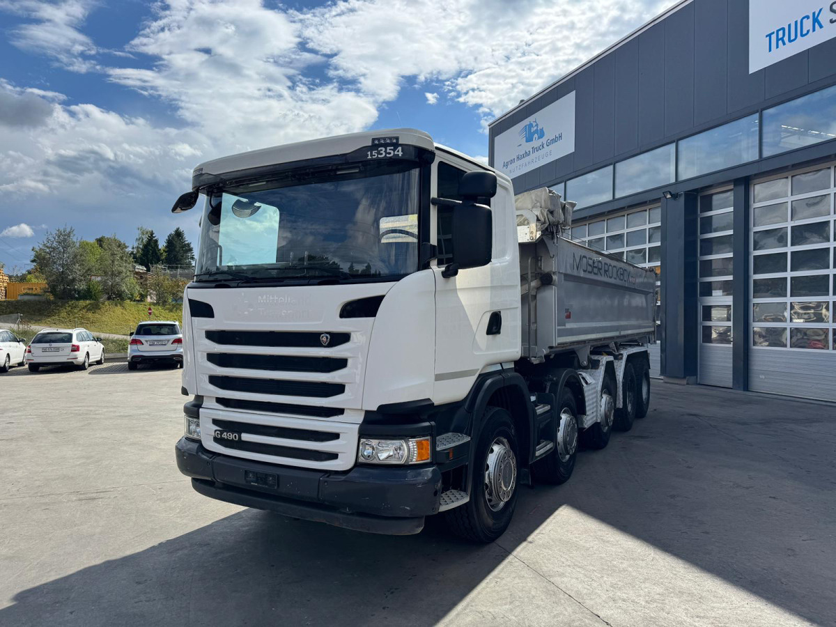 SCANIA G490 10x4 Moser 2S - Tipper: picture 2 SCANIA G490 10x4 Moser 2S - Tipper: picture 2
