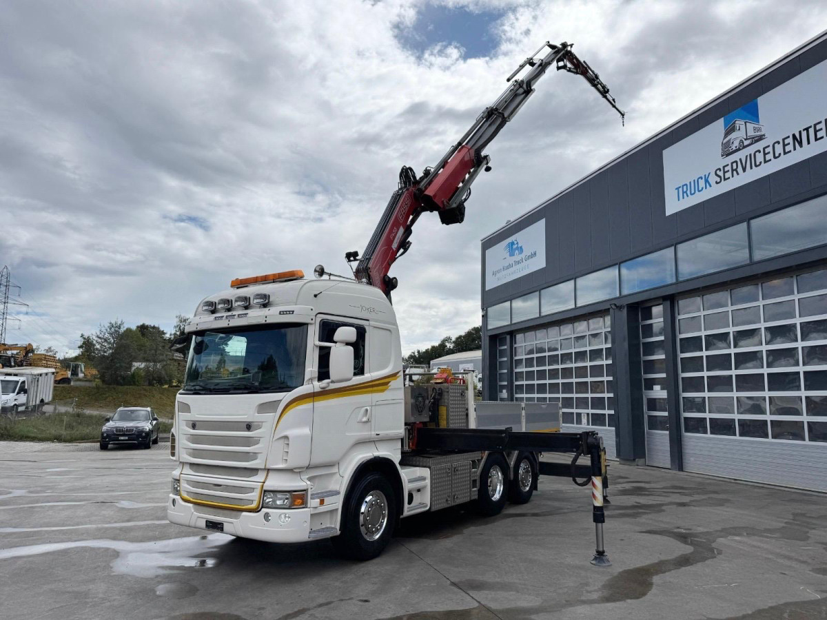 SCANIA R480 6x2 SZM/Pritsche Fassi 455 4+4 - Crane truck: picture 3 SCANIA R480 6x2 SZM/Pritsche Fassi 455 4+4 - Crane truck: picture 3