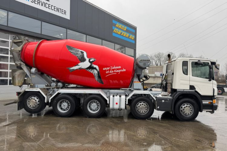 Scania P450 10x4 Liebherr 10m3 - Concrete mixer truck: picture 4 Scania P450 10x4 Liebherr 10m3 - Concrete mixer truck: picture 4