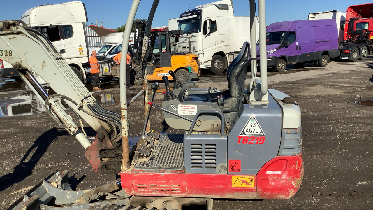 TAKEUCHI TB219 - Mini excavator: picture 5 TAKEUCHI TB219 - Mini excavator: picture 5