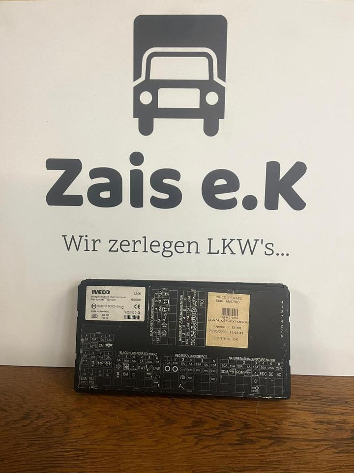 IVECO Steuergerät Multiplex System Body Computer 41221000 - ECU: picture 1 IVECO Steuergerät Multiplex System Body Computer 41221000 - ECU: picture 1