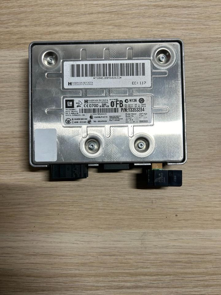 Opel Insignia A Steuergerät 13353284 - ECU for Truck: picture 3 Opel Insignia A Steuergerät 13353284 - ECU for Truck: picture 3