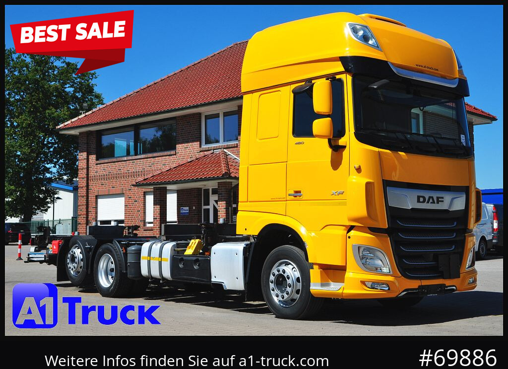 DAF XF 480, MultiBDF, 7,45, Standklima, LBW, - Container transporter/ Swap body truck: picture 1 DAF XF 480, MultiBDF, 7,45, Standklima, LBW, - Container transporter/ Swap body truck: picture 1