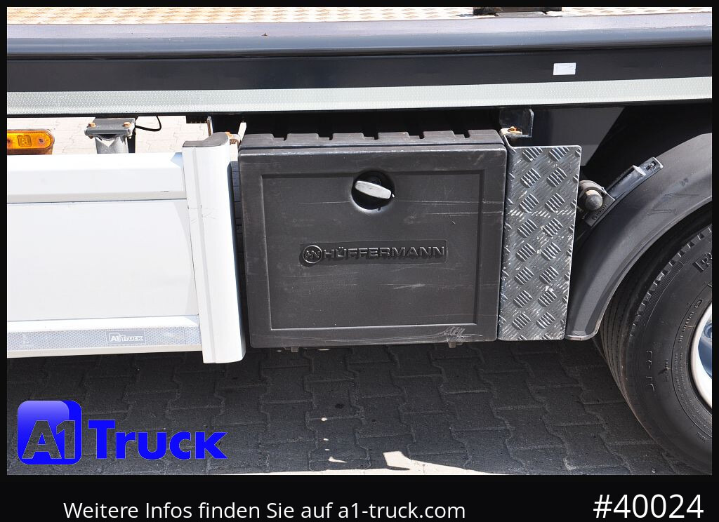 HUEFFERMANN HAR 1870, Luft, MB Achse, - Roll-off/ Skip trailer: picture 2 HUEFFERMANN HAR 1870, Luft, MB Achse, - Roll-off/ Skip trailer: picture 2
