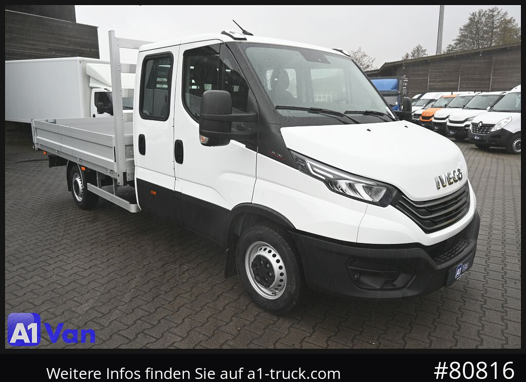 IVECO Daily 35S18 Doka Pritsche, Navigation, Klima - Flatbed van, Combi van: picture 1 IVECO Daily 35S18 Doka Pritsche, Navigation, Klima - Flatbed van, Combi van: picture 1