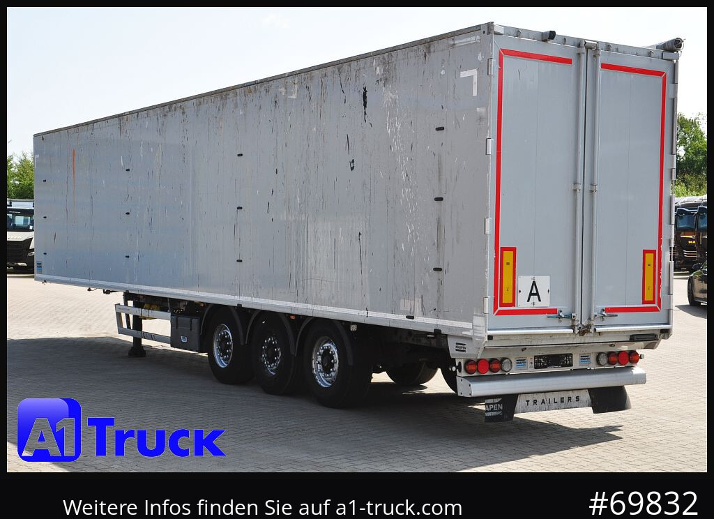 Walking floor semi-trailer KNAPEN K100, HD Heavy Duty, 90m³,: picture 11