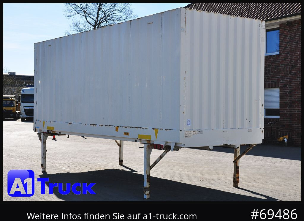 KRONE BDF 7,45 Koffer 2750mm innen - Shipping container: picture 1 KRONE BDF 7,45 Koffer 2750mm innen - Shipping container: picture 1