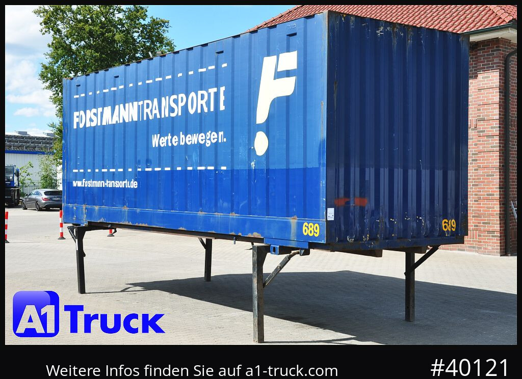 KRONE BDF 7,82 Container, 2700mm Innenhöhe, Portaltür - Swap body - box: picture 1 KRONE BDF 7,82 Container, 2700mm Innenhöhe, Portaltür - Swap body - box: picture 1