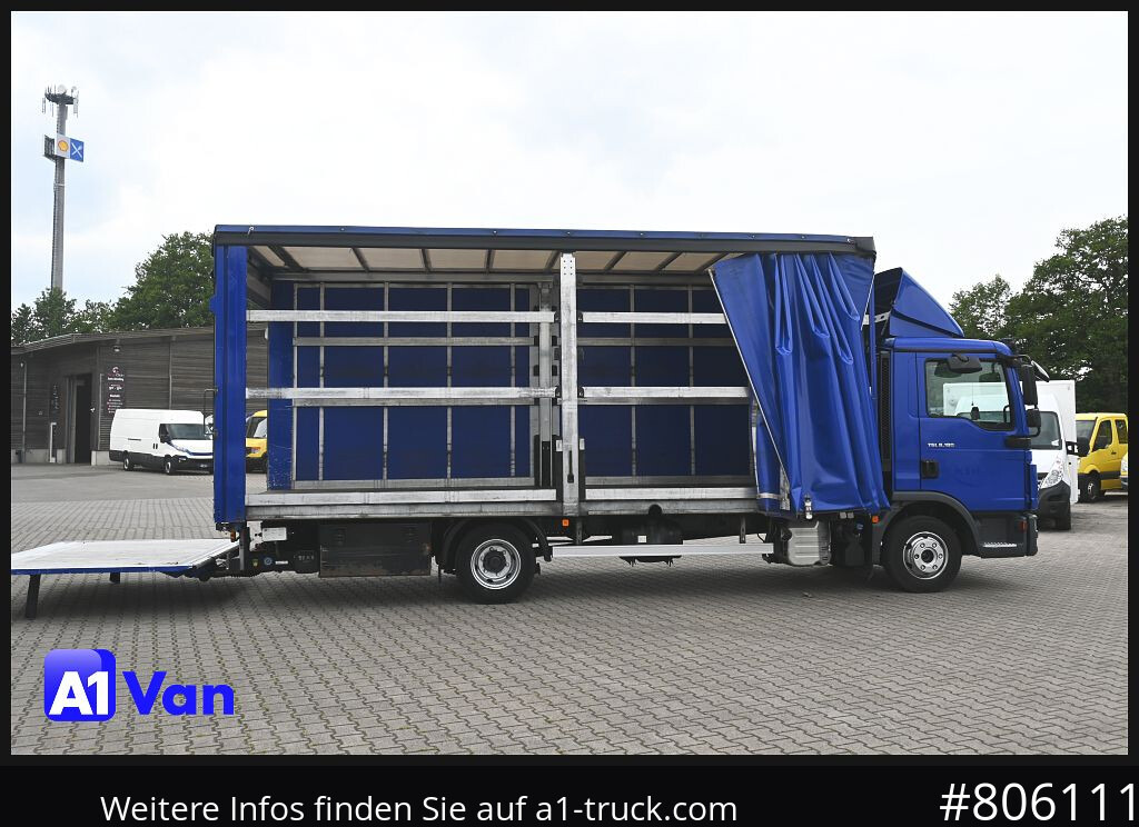 MAN TGL 8.180 4x2 Pritsche Plane, LBW, Klima - Curtainsider truck: picture 2 MAN TGL 8.180 4x2 Pritsche Plane, LBW, Klima - Curtainsider truck: picture 2