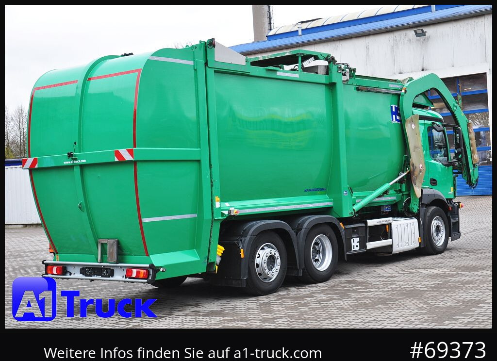 Garbage truck for transportation of garbage MERCEDES-BENZ Antos 2533, HS Millenium XXL37 Überkopflader,: picture 8