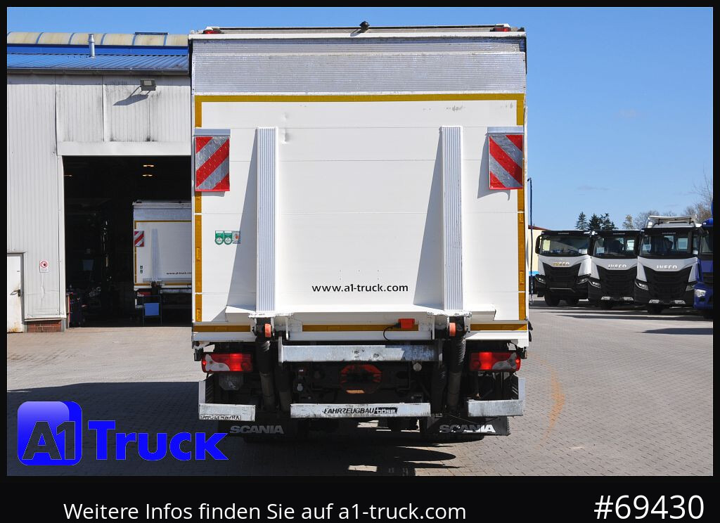 Beverage truck SCANIA P 320 P 6x2,, Getränke, Lenkachse, LBW: Dhollandia DHLM 30: picture 10