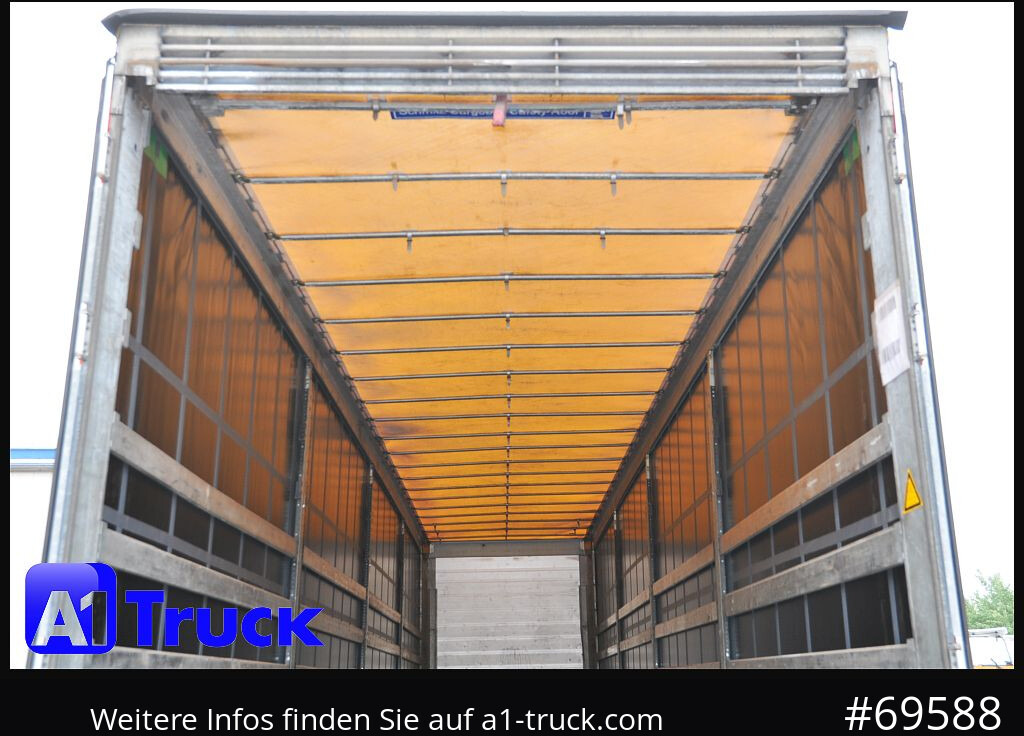 Curtainsider semi-trailer SCHMITZ SCS 24, Mega, BPW, verzinkt neue Plane.: picture 6