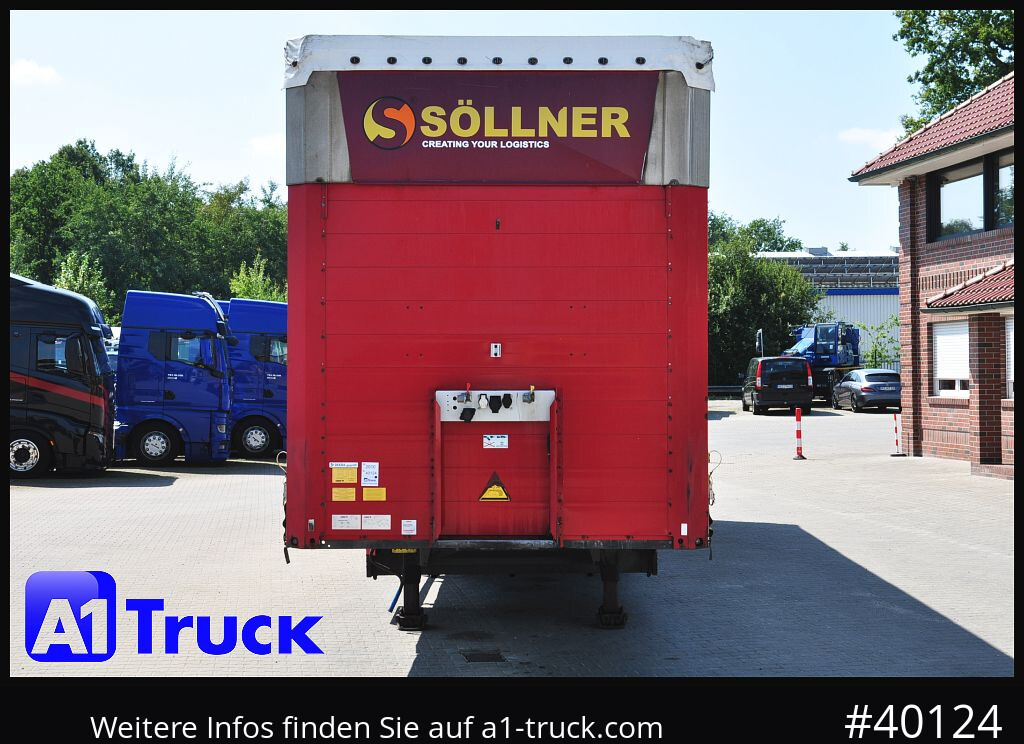 Curtainsider semi-trailer SCHMITZ SCS 24, Mega, Liftachse, verzinkt, Hubdach: picture 15