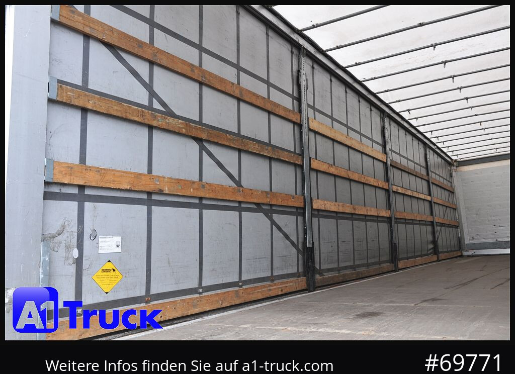 SCHMITZ SD Tautliner, Code XL, verzinkt, 1 Vorbesitzer - Curtainsider semi-trailer: picture 5 SCHMITZ SD Tautliner, Code XL, verzinkt, 1 Vorbesitzer - Curtainsider semi-trailer: picture 5