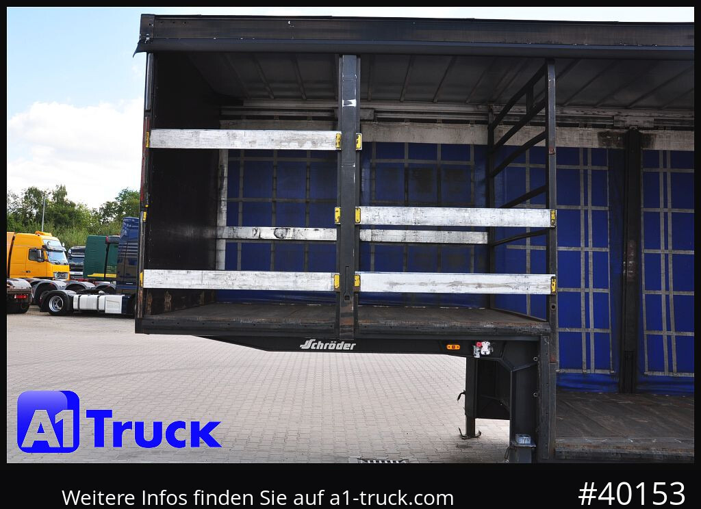 SCHROEDER,WIESMOOR Schröder Jumbo Hubdach, Getränkeauflieger - Beverage semi-trailer: picture 3 SCHROEDER,WIESMOOR Schröder Jumbo Hubdach, Getränkeauflieger - Beverage semi-trailer: picture 3