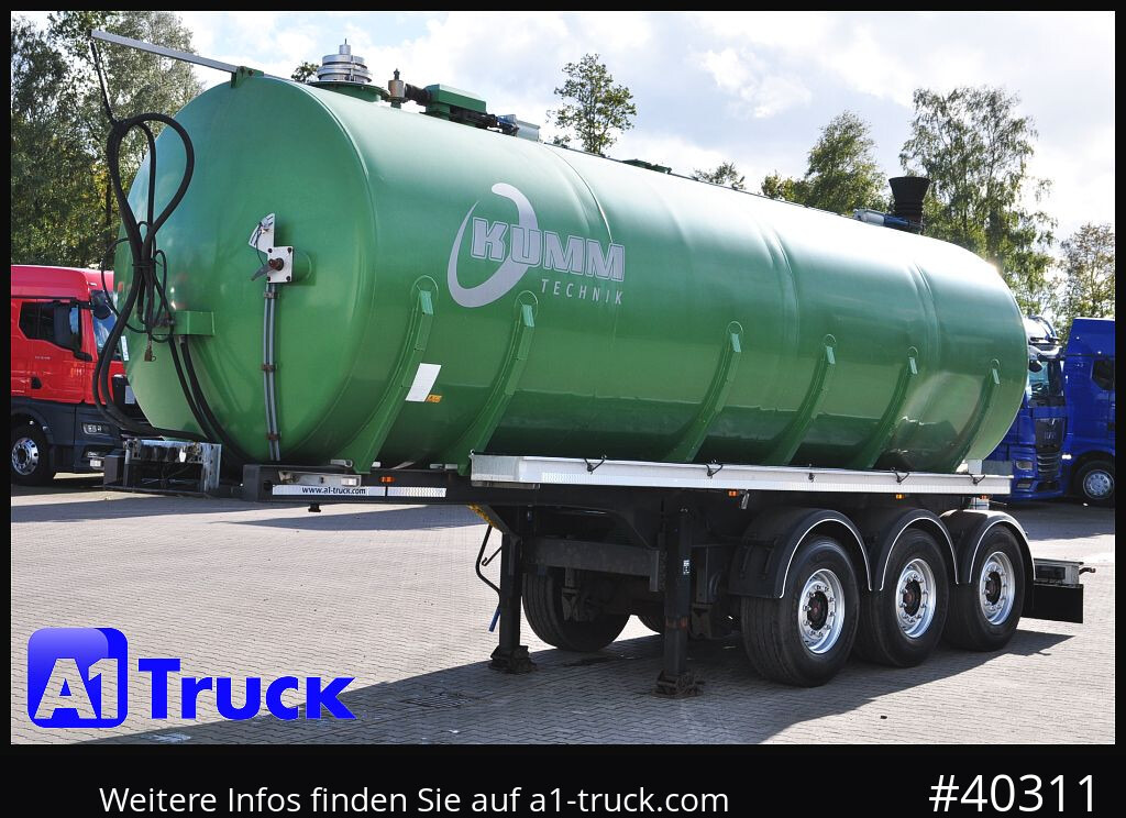 Tank semi-trailer SCHWARTE JANSKY Kumm TA 30/3, 30m³, Gülle, Gärreste, Lenkachse: picture 13