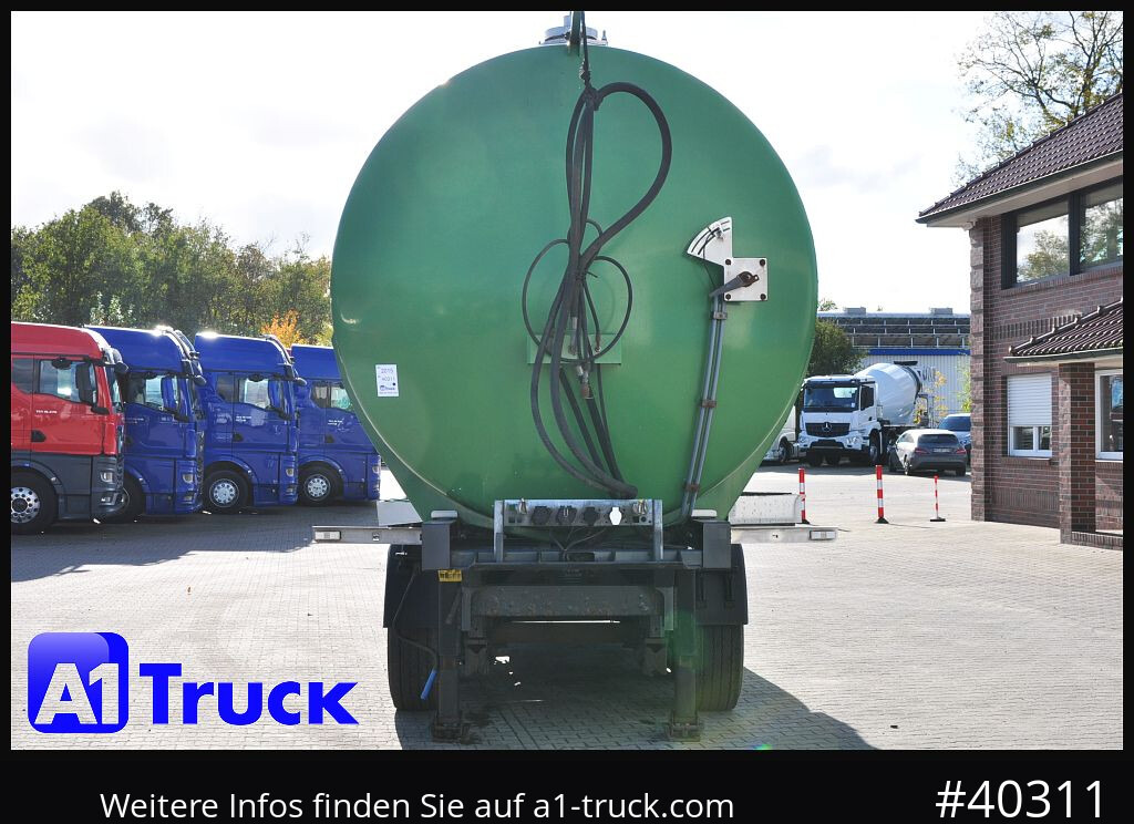 Tank semi-trailer SCHWARTE JANSKY Kumm TA 30/3, 30m³, Gülle, Gärreste, Lenkachse: picture 14