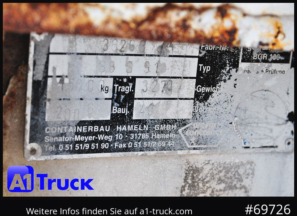 ANDERS Abrollcontainer 40m³, Mulde, Bauschutt, - Truck: picture 4 ANDERS Abrollcontainer 40m³, Mulde, Bauschutt, - Truck: picture 4