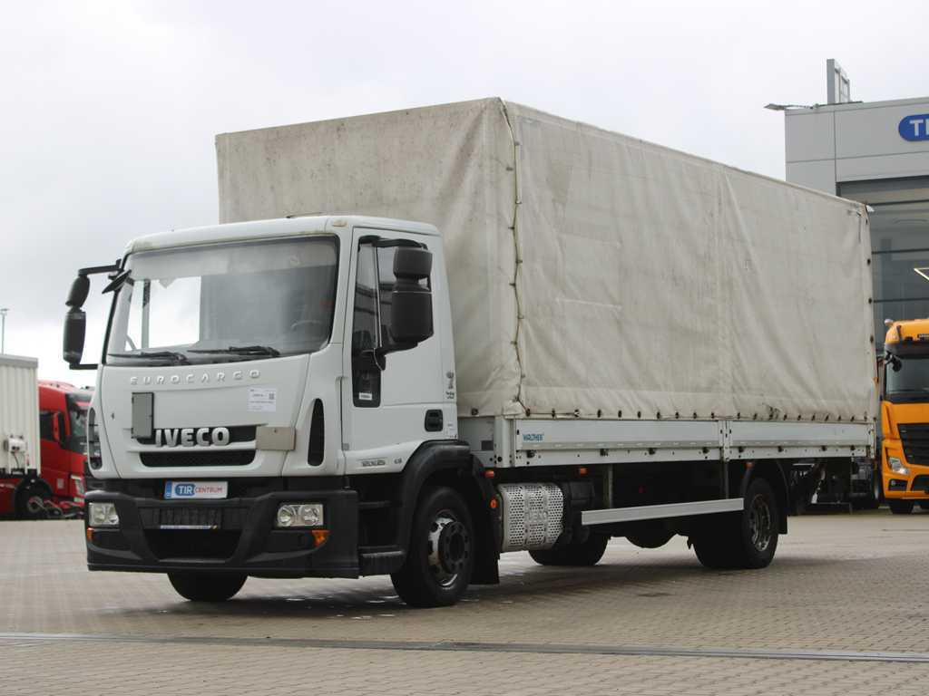 Iveco EUROCARGO 120E25, EURO 6, SIDE BOARD, HYDRAULIC FRONT - Curtainsider truck: picture 1 Iveco EUROCARGO 120E25, EURO 6, SIDE BOARD, HYDRAULIC FRONT - Curtainsider truck: picture 1