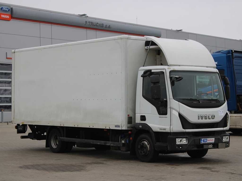 Iveco EUROCARGO 75-210, EURO 6, TAIL LIFT, PNEU 80% - Refrigerator truck: picture 2 Iveco EUROCARGO 75-210, EURO 6, TAIL LIFT, PNEU 80% - Refrigerator truck: picture 2