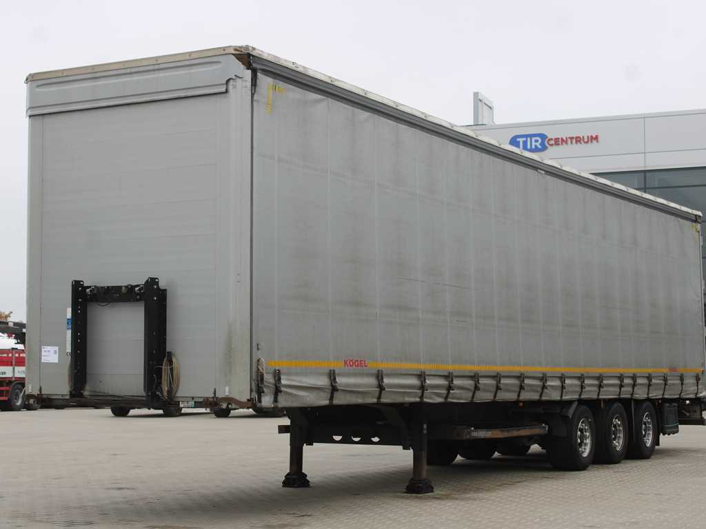 Kögel SN 24, LOWDECK, LIFTING AXLE, MULTILOCK, LIFTING ROOF - Curtainsider semi-trailer: picture 1 Kögel SN 24, LOWDECK, LIFTING AXLE, MULTILOCK, LIFTING ROOF - Curtainsider semi-trailer: picture 1