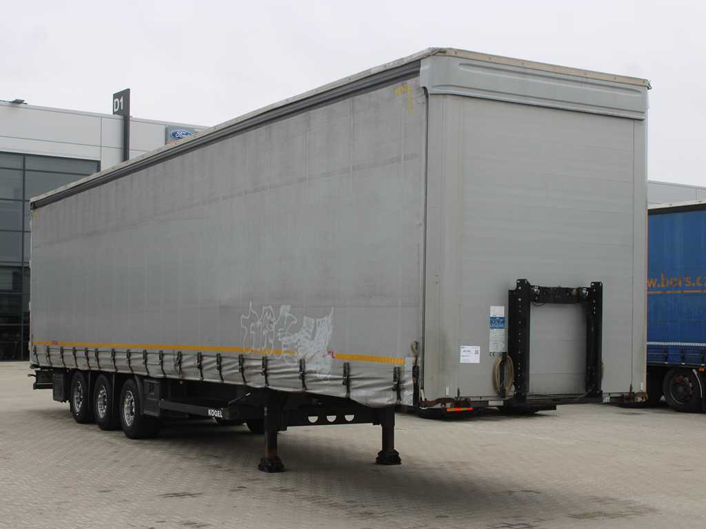 Kögel SN 24, LOWDECK, LIFTING AXLE, MULTILOCK, LIFTING ROOF - Curtainsider semi-trailer: picture 3 Kögel SN 24, LOWDECK, LIFTING AXLE, MULTILOCK, LIFTING ROOF - Curtainsider semi-trailer: picture 3