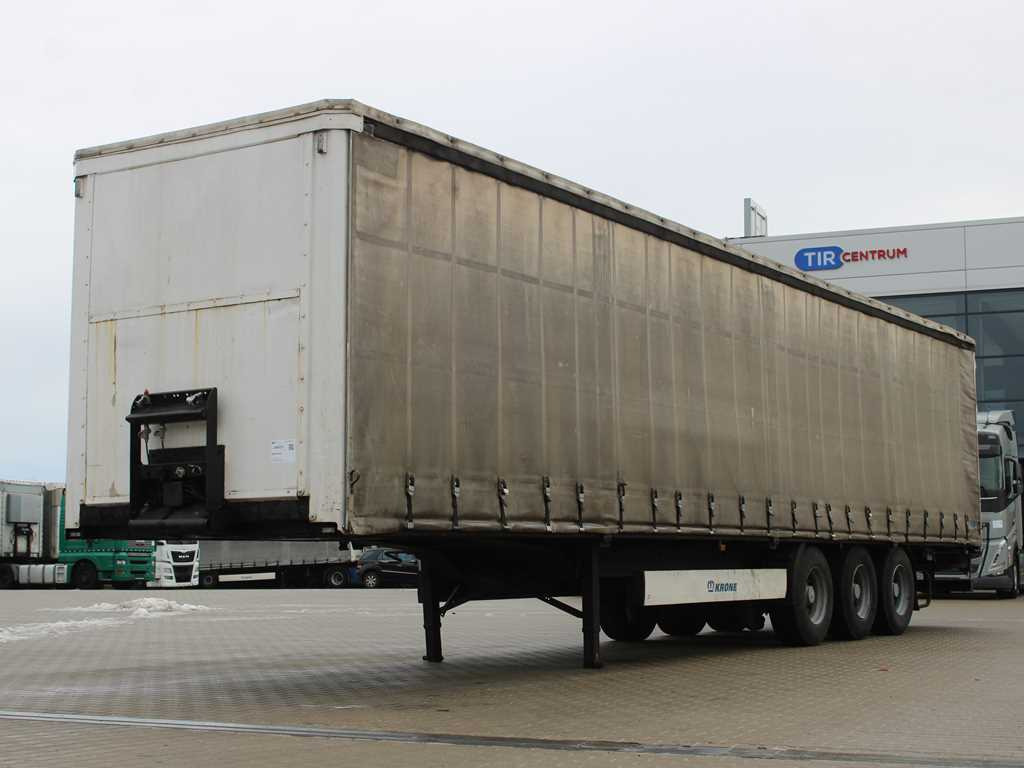 Krone KRONE SDP 27 WKE, LIFTING AXLE - Curtainsider semi-trailer: picture 1 Krone KRONE SDP 27 WKE, LIFTING AXLE - Curtainsider semi-trailer: picture 1
