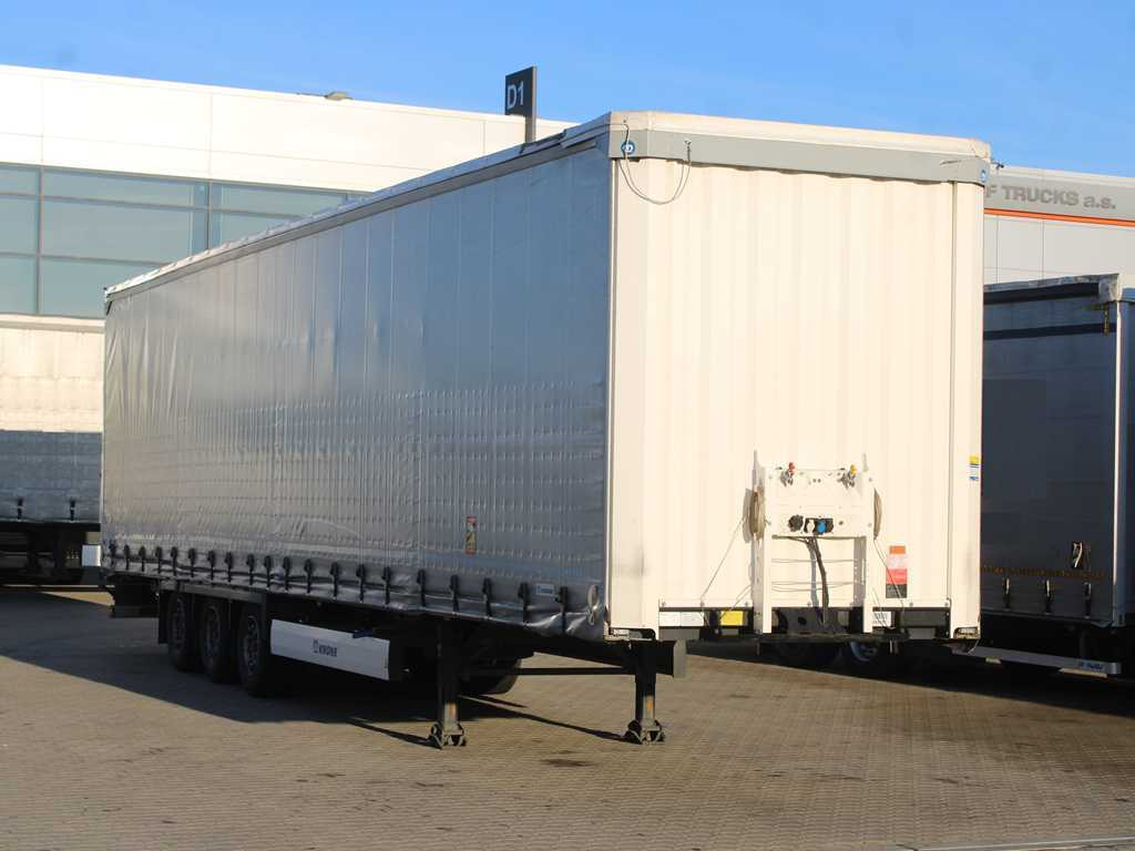 Krone SD, LOWDECK, LIFTING AXLE, MULTILOCK, LIFTING ROOF - Curtainsider semi-trailer: picture 3 Krone SD, LOWDECK, LIFTING AXLE, MULTILOCK, LIFTING ROOF - Curtainsider semi-trailer: picture 3