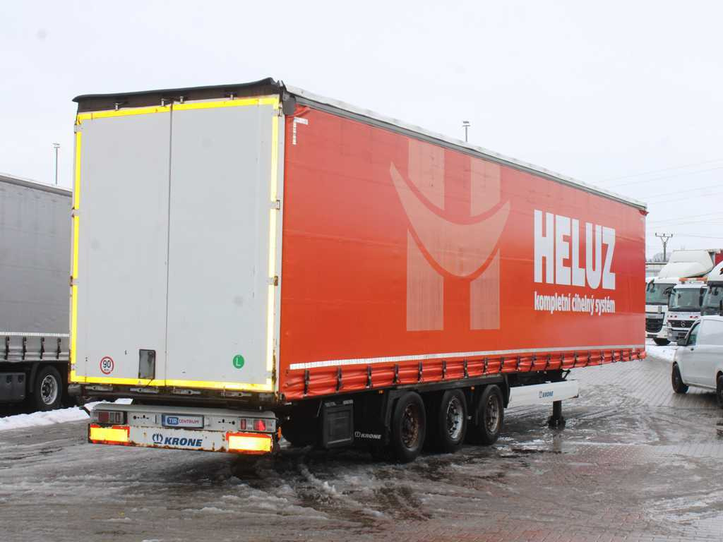 Krone SD, LOWDECK, MULTILOCK, LIFTING AXLE, LIFTING ROOF - Curtainsider semi-trailer: picture 4 Krone SD, LOWDECK, MULTILOCK, LIFTING AXLE, LIFTING ROOF - Curtainsider semi-trailer: picture 4