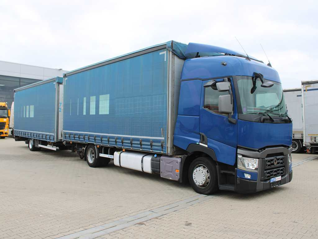 Renault T 430, EURO 6, AIR SUSPENSION + PANAV TV010L - Curtainsider truck: picture 3 Renault T 430, EURO 6, AIR SUSPENSION + PANAV TV010L - Curtainsider truck: picture 3