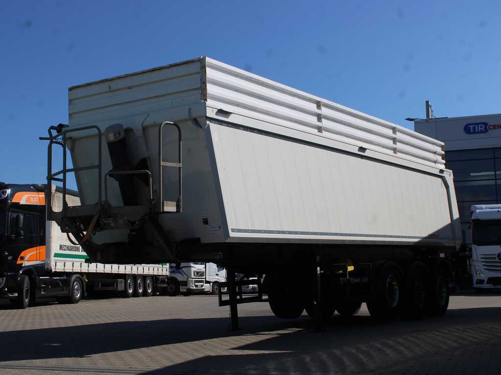 Schwarzmüller KIS 3/E, 2X LIFT AXLE, SAF, 46m³ - Tipper semi-trailer: picture 1 Schwarzmüller KIS 3/E, 2X LIFT AXLE, SAF, 46m³ - Tipper semi-trailer: picture 1